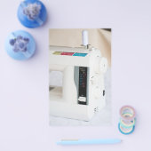 Moderne naaimachine flyer (Enkel)