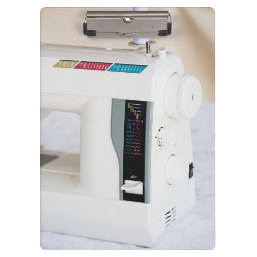 Moderne naaimachine klembord (Voorkant)