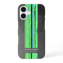 Moderne Naam Abstracte Textuur iPhone Hoes