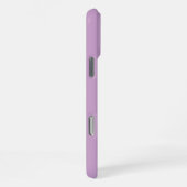 Moderne naam beginletters lila paars aangepast mon iPhone hoesje (Rechterkant)