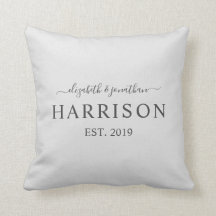 Moderne naam en jaar gevestigde donkergrijs