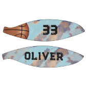 Moderne naam en nummer van aangepaste speler basketbal (Panelen)