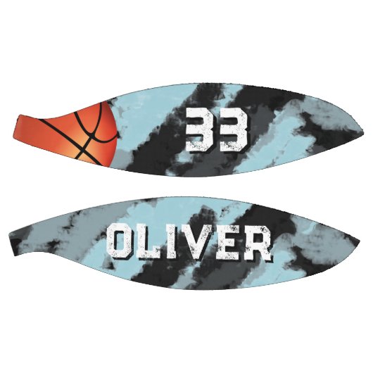 Moderne naam en nummer van aangepaste speler basketbal (Panelen)