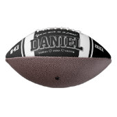 Moderne Naam en Tekst Foto Bewaarschrift Gift American Football (Gedraaid 270)