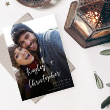 Moderne Naam Foto Verticale afbeelding Opslaan Dat