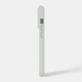 Moderne naam iPhone hoesje (Linkerkant)