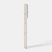 Moderne naam  iPhone hoesje (Rechterkant)