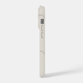 Moderne naam  iPhone hoesje (Linkerkant)