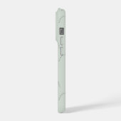 Moderne naam iPhone hoesje (Linkerkant)