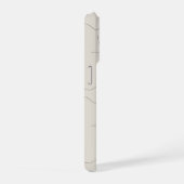 Moderne naam  iPhone hoesje (Rechterkant)