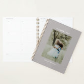 Moderne Naam Monogram Foto 2022 Planner (Display)