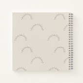 Moderne Naam Notitieboek  (Achterkant)