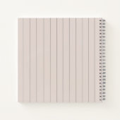 Moderne naam  notitieboek (Achterkant)