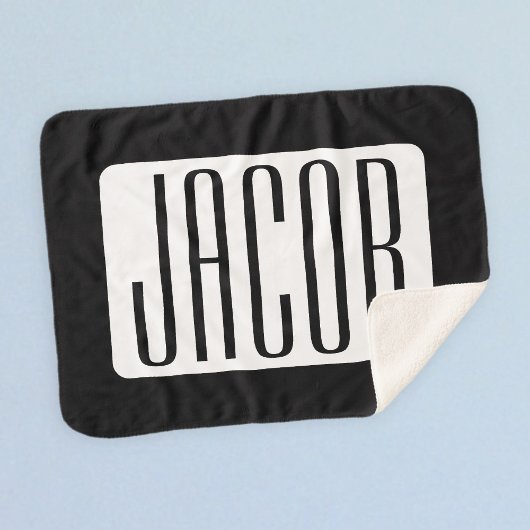 Moderne Naam of bewerkbare Merknaam voor Bedrijf Sherpa Deken