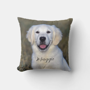 Moderne Naam van de Dierenfoto Kussen
