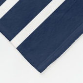 Moderne Naam van Scheepsboot en Scheepslogo Fleece Deken (Hoek)