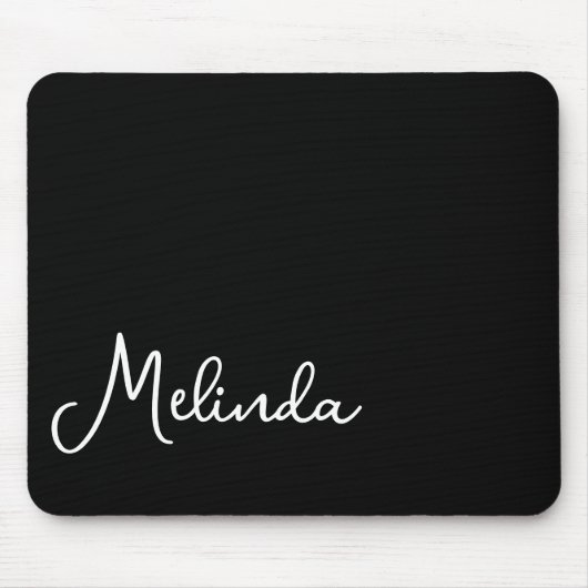 Moderne naam: zwart-wit muismat (Voorkant)