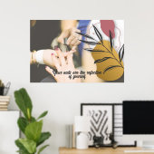 Moderne Nagelsalon Muurprint Poster (Thuiskantoor)