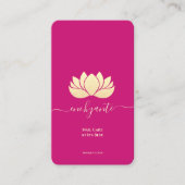 MODERNE NAIL ARTIST NAIL TECH SCHOONHEIDSSALON ROZ VISITEKAARTJE (Voorkant)