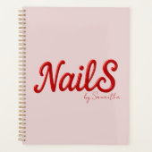 Moderne Nail Salon Artiest Planner (Voorkant)