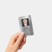 Moderne namaak zilveren metalen bedrijfspasjes badge (Handheld)