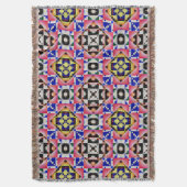 Moderne Native American 11 Throw Blanket Deken (Voorkant Verticaal)