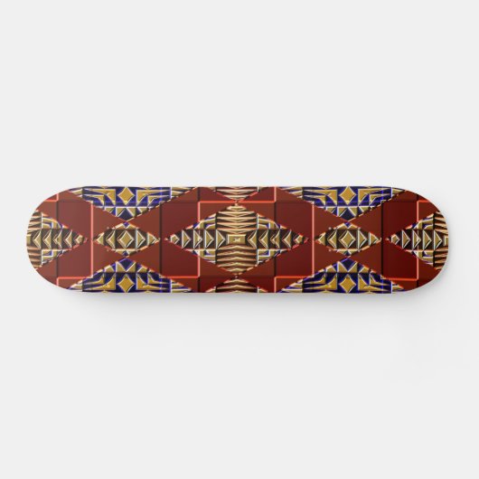 Moderne Native American 16 Skateboard (Horizontaal)