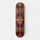 Moderne Native American 16 Skateboard (Voorkant)