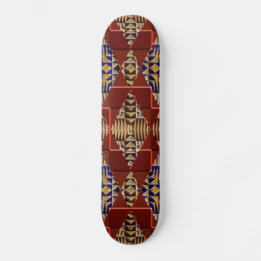 Moderne Native American 16 Skateboard (Voorkant)