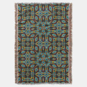Moderne Native American 18 Throw Blanket Deken (Voorkant Verticaal)