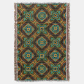 Moderne Native American 19 Throw Blanket Deken (Voorkant Verticaal)