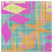 Moderne Native American 23 Custom Fabric Stof (Close Up)