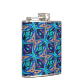 Moderne Native American 26 Wrapped Flask Heupfles (Rechts)