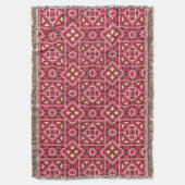 Moderne Native American 27 Throw Blanket Deken (Voorkant Verticaal)