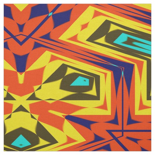 Moderne Native American 28 Aangepaste Stof (Swatch)