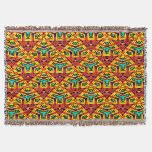 Moderne Native American 28 Throw Blanket Deken