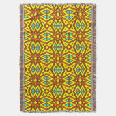 Moderne Native American 31 Throw Blanket Deken (Voorkant Verticaal)