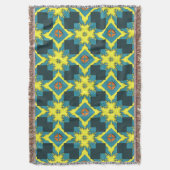 Moderne Native American 32 Throw Blanket Deken (Voorkant Verticaal)