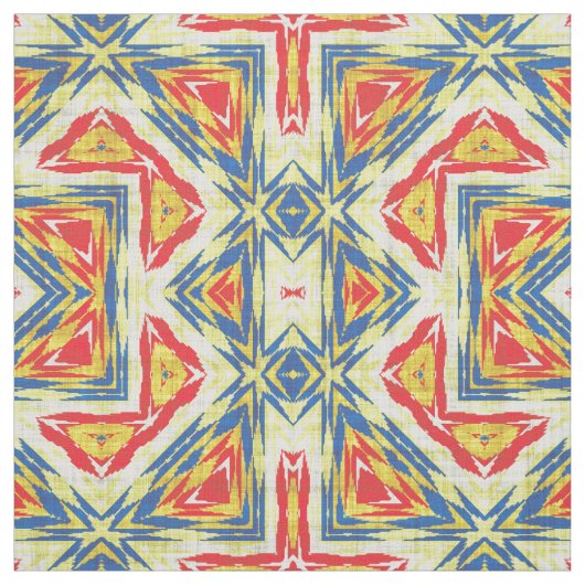 Moderne Native American 33 Custom Fabric Stof (Swatch)