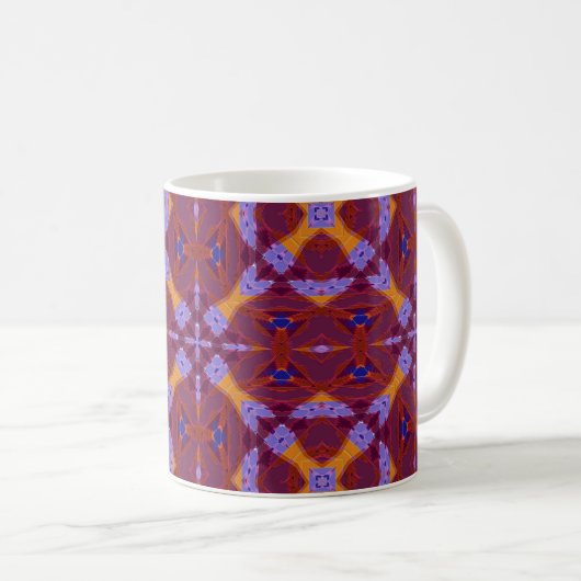 Moderne Native American 38A-B-opties Koffiemok (Voorkant rechts)