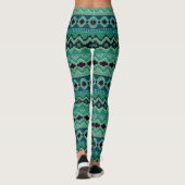 Moderne Native American 39A-B Options Leggings (Achterkant)