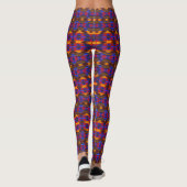Moderne Native American 46A-B Opties Leggings (Achterkant)