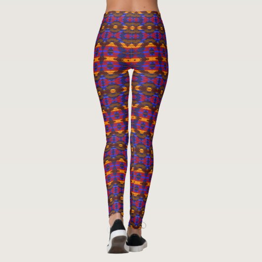 Moderne Native American 46A-B Opties Leggings (Achterkant)