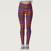 Moderne Native American 46A-B Opties Leggings (Voorkant)
