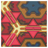 Moderne Native American 4 Custom Fabric Stof (Swatch)