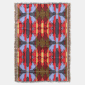 Moderne Native American 5 Throw Blanket Deken (Voorkant Verticaal)