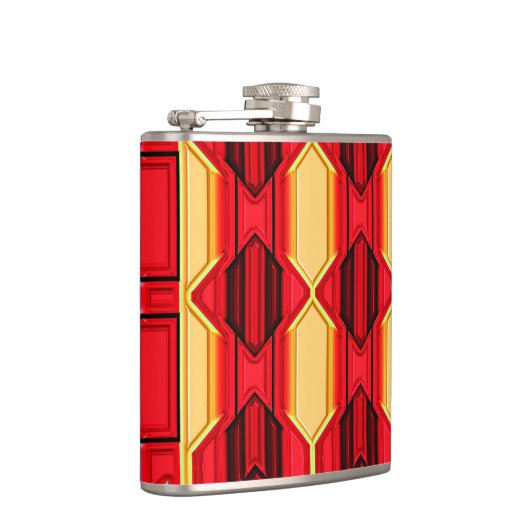 Moderne Native American 5 Wrapped Flask Heupfles (Rechts)