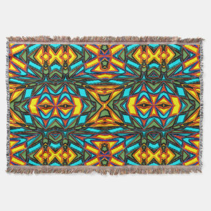 Moderne Native American 7 Throw Blanket Deken