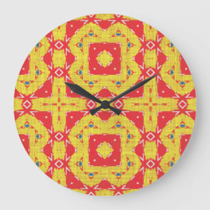 Moderne Native American 8 Clock Grote Klok