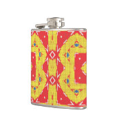 Moderne Native American 8 Wrapped Flask Heupfles (Links)
